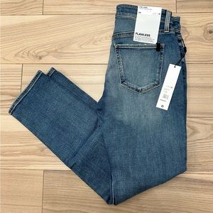 NWT The Lara Mid Rise Cigarette Ankle Jeans Size 26 Retail: $248
